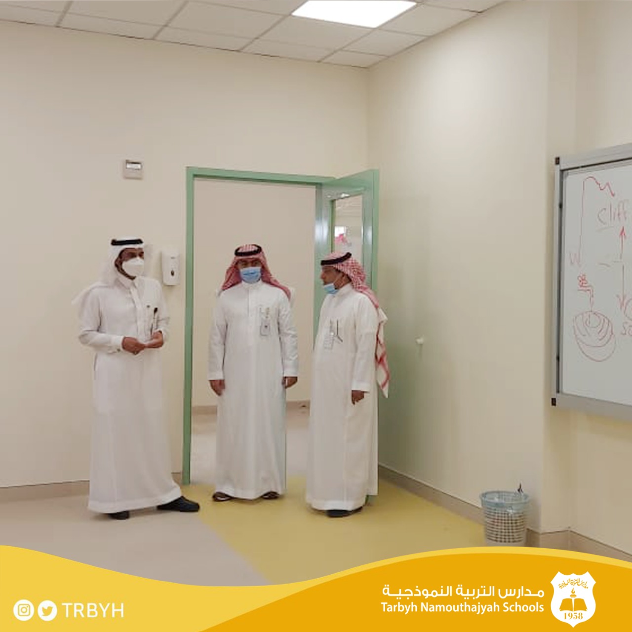 عودة طلاب المتوسطة والثانوية 